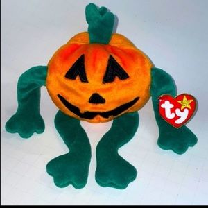 Pumpkin,beanie baby ,portable ,soft